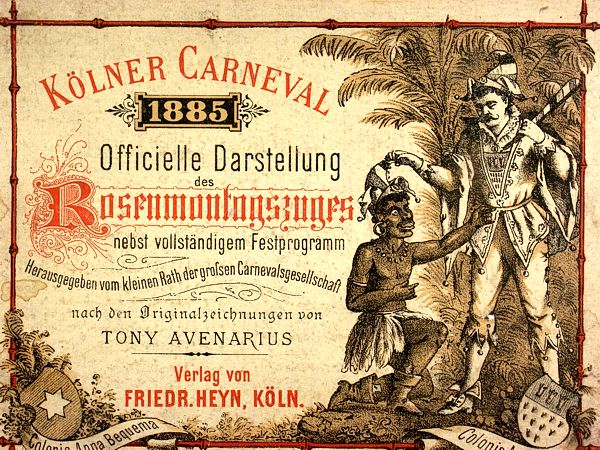 Historisches Motiv der Longericher Karnevalsgesellschaft
