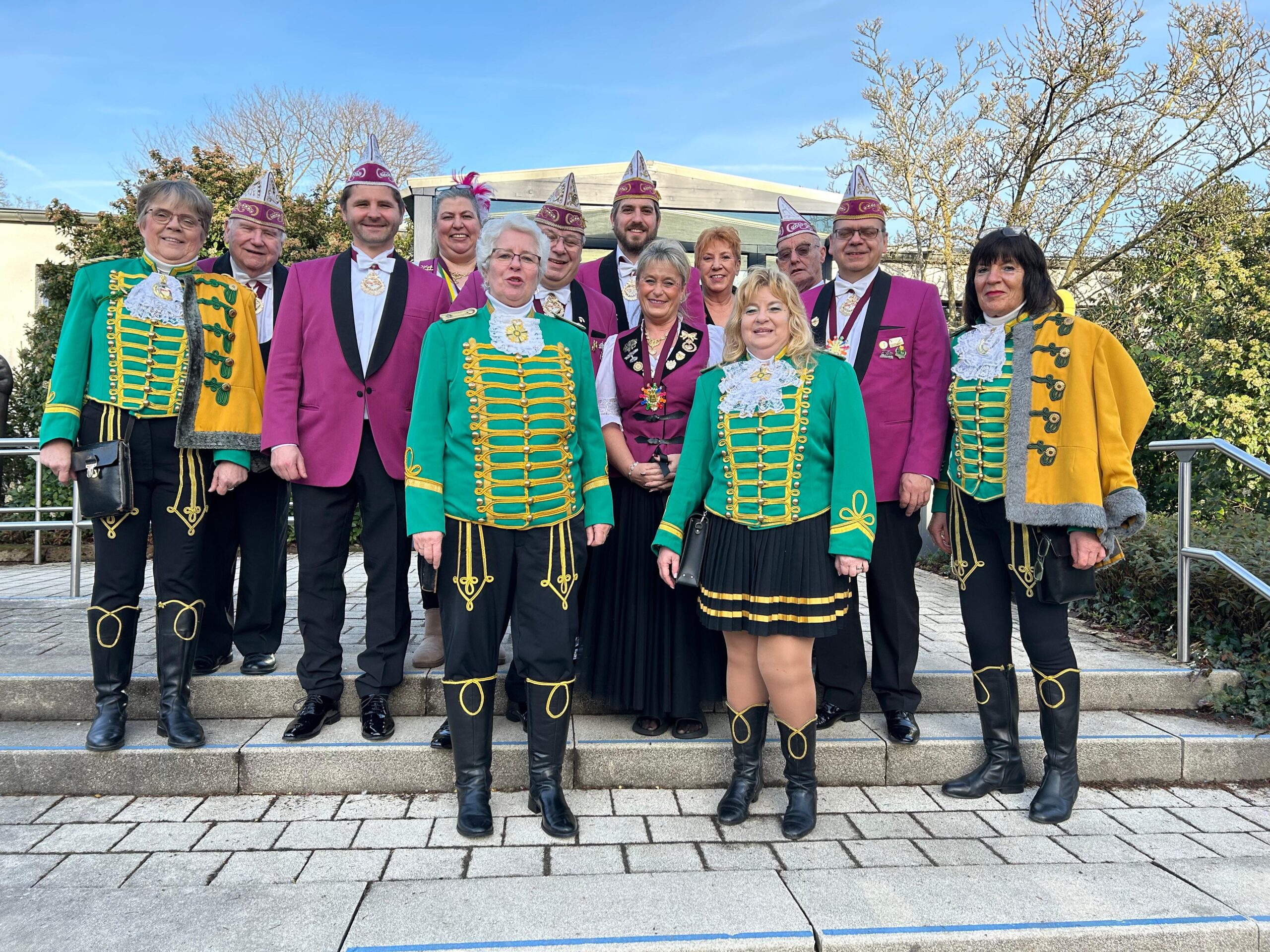 Auftritt der Kölner Husaren