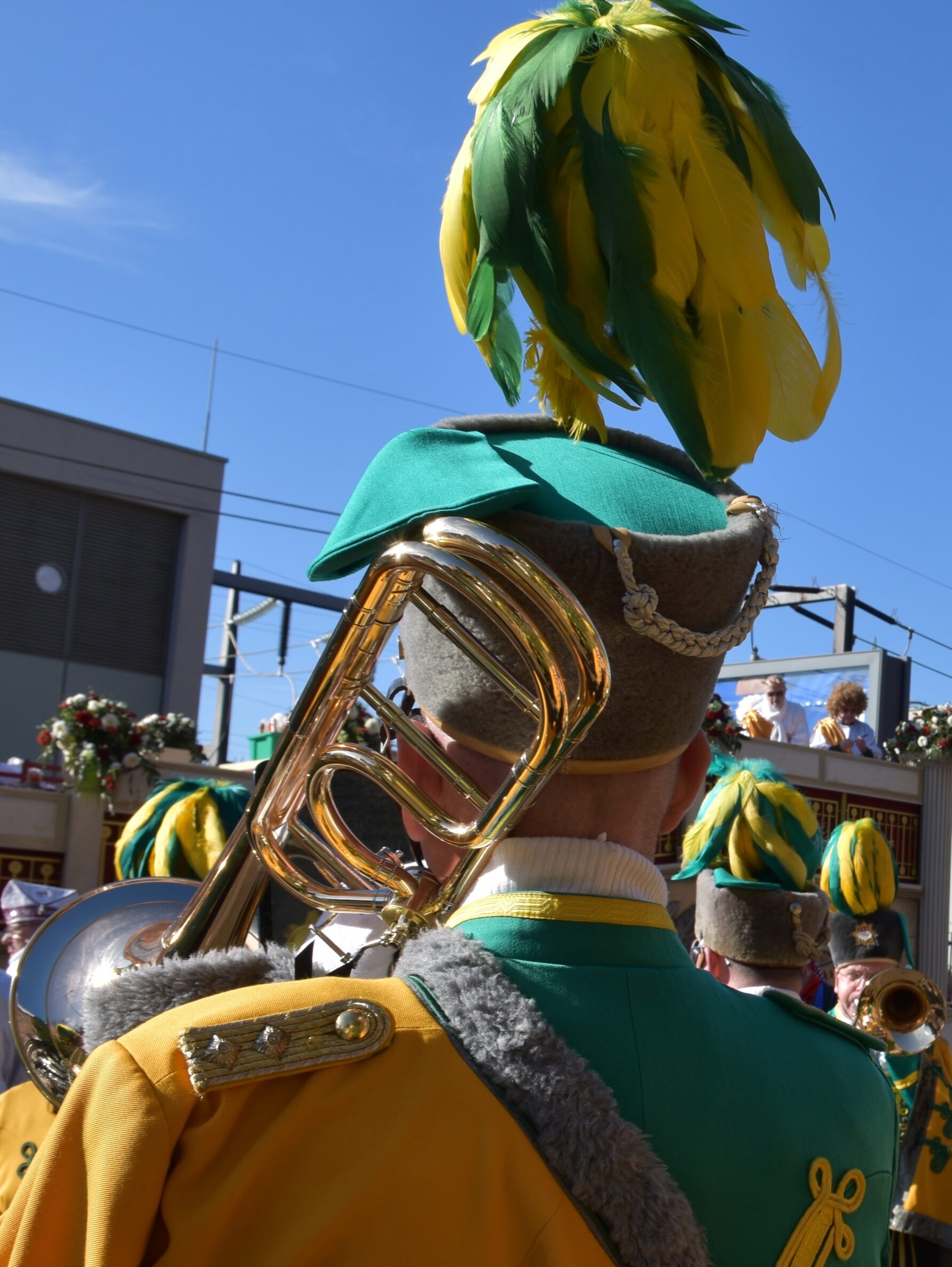 Musikalischer Moment der Kölner Husaren