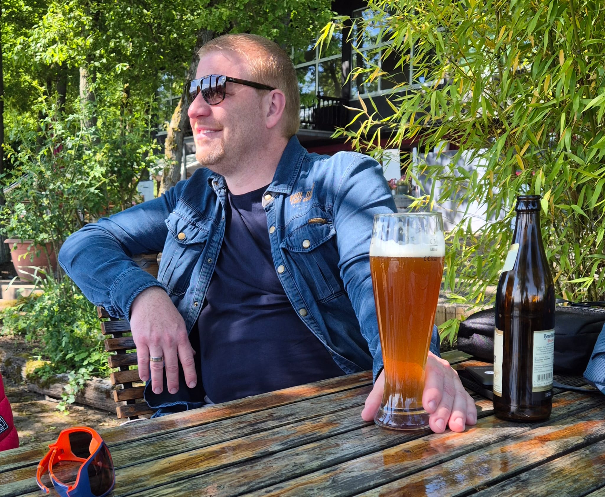 Pause am Gipfel