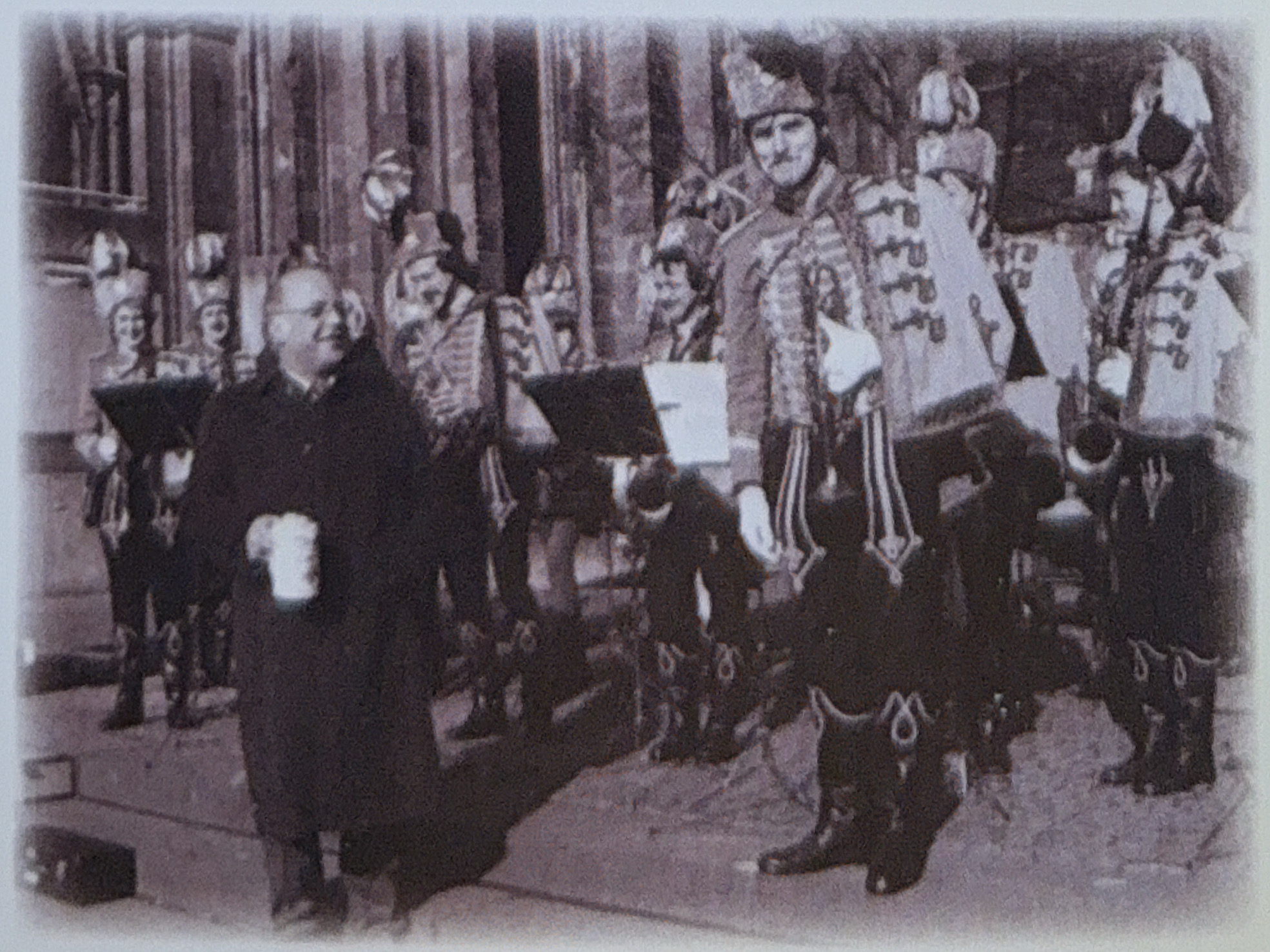 Historische Aufnahme der Kölner Husaren