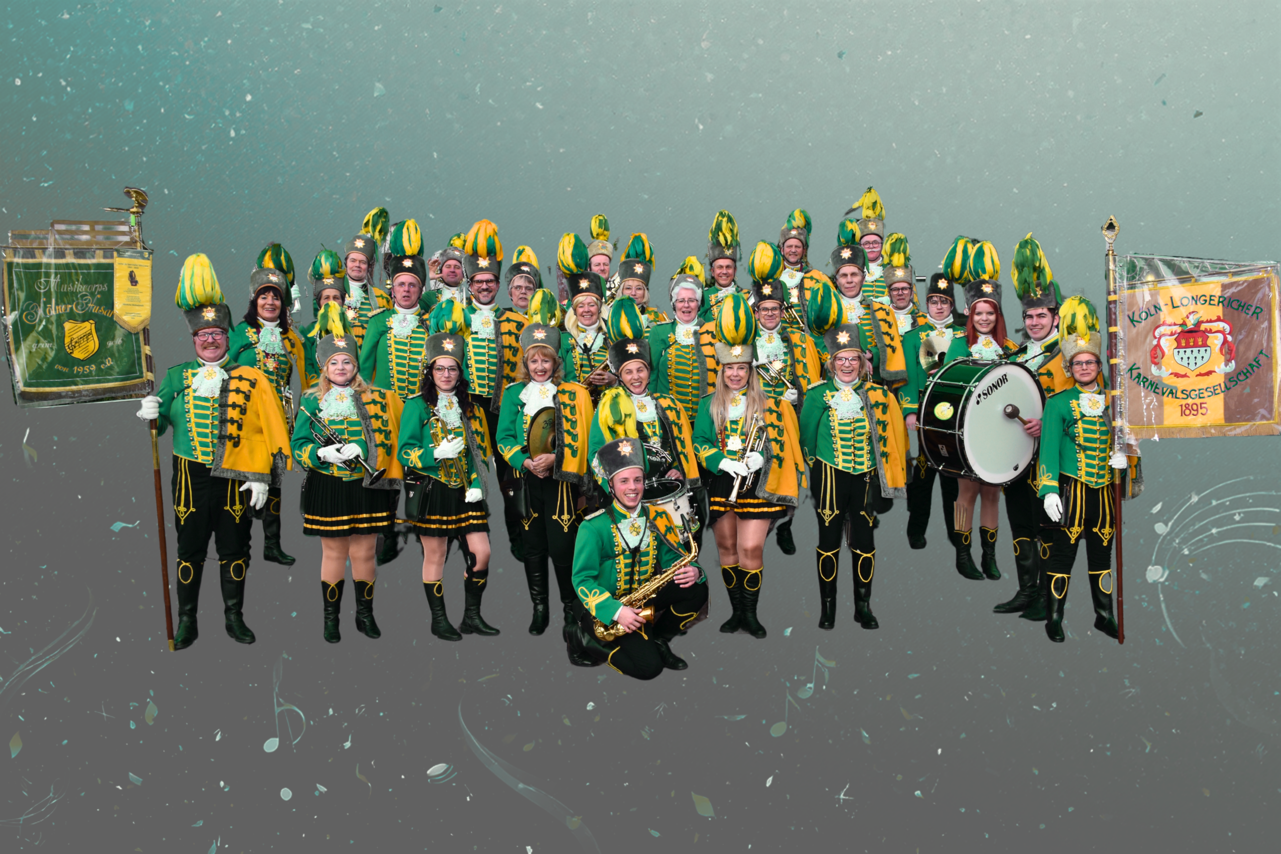 Kölner Husaren Gruppenfoto